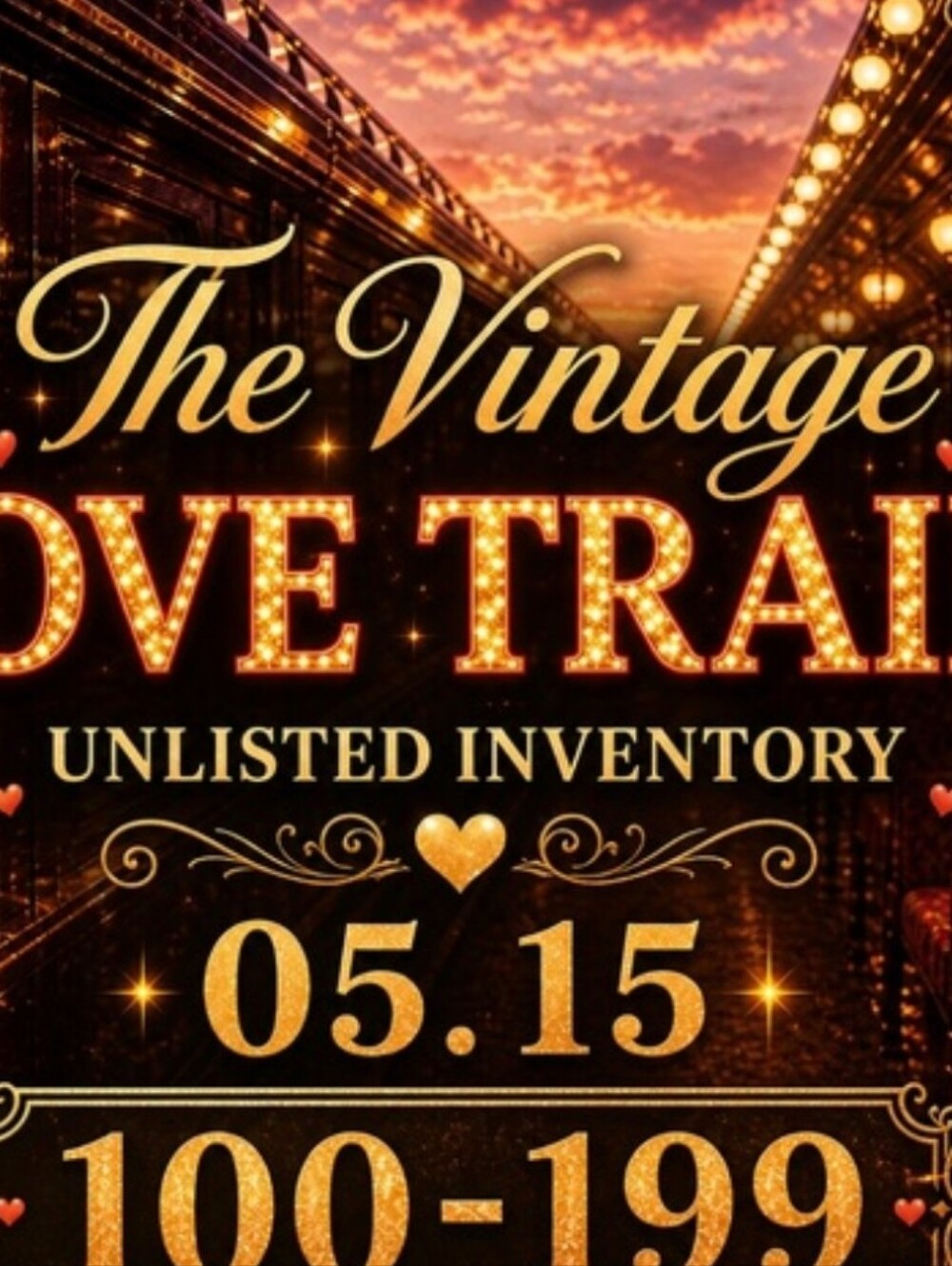 The Vintage Love Train 🚂🩷✨